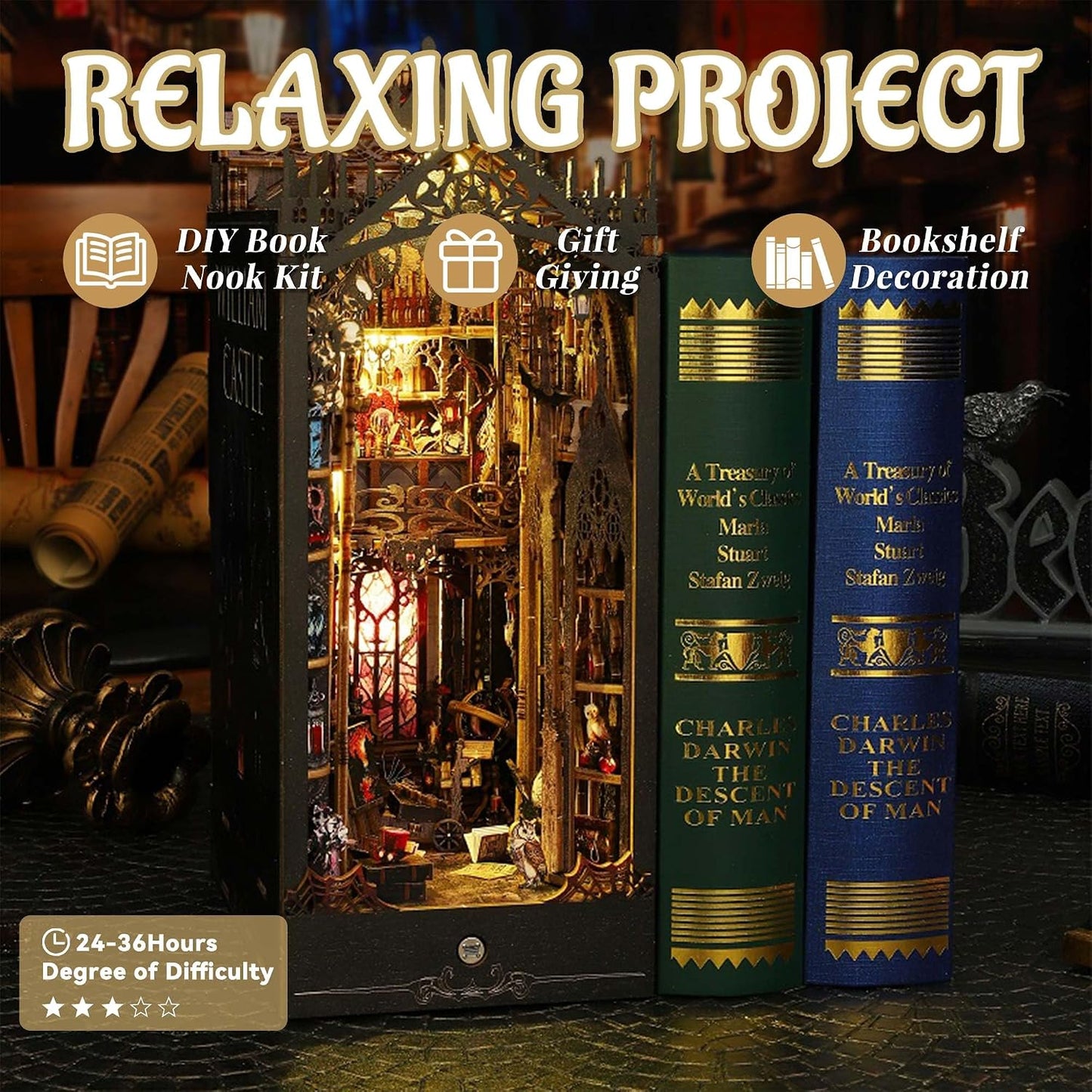 Halloween Book Nooks — DIY Book Nook Kits