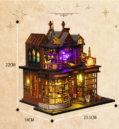 Halloween House Book Nooks -DIY Book Nook Kits