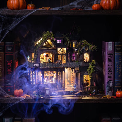 Halloween House Book Nooks -DIY Book Nook Kits